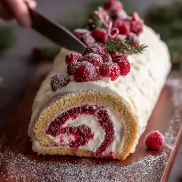 Christmas Raspberry Cake Roll How To Wow Guests in 7 Steps