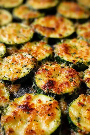 Baked Parmesan Zucchini