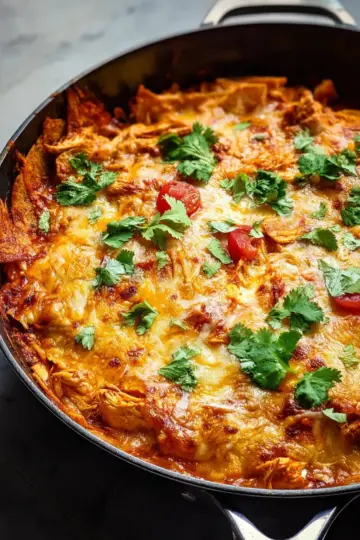 Chicken Enchilada Skillet