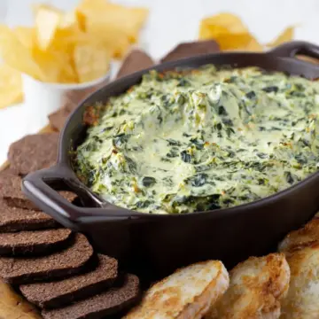 The OG and best Vegan Artichoke Spinach Dip