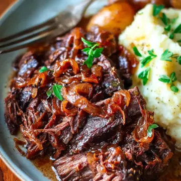 French Onion Beef Pot Roast