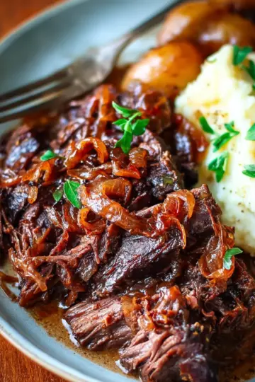 French Onion Beef Pot Roast