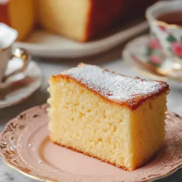 Hot Milk Cake