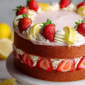 Strawberry Lemon Cake