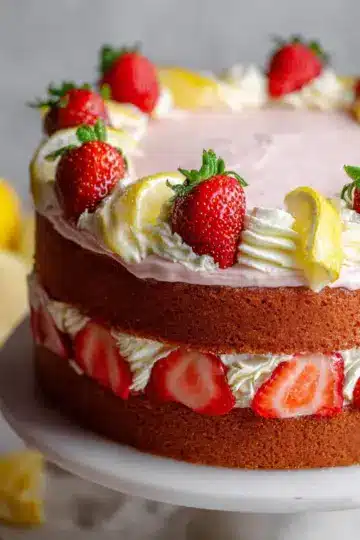 Strawberry Lemon Cake