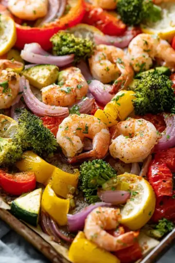 Sheet Pan Shrimp and Veggies