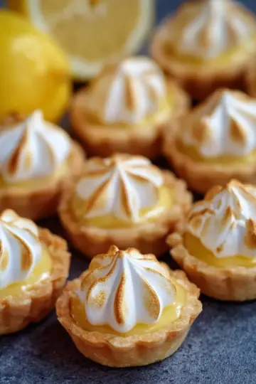 Mini Lemon Meringue Tarts
