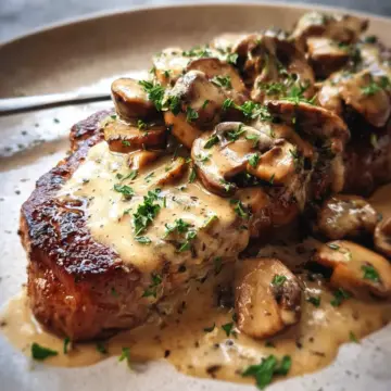 Mushroom Sauce for Steak