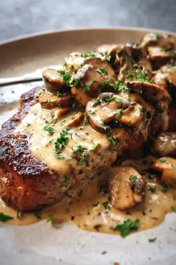 Mushroom Sauce for Steak