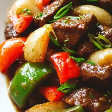 Pepper Steak and Onions