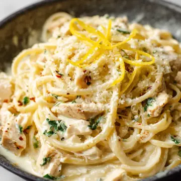 Creamy Lemon Chicken Pasta