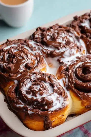 Chocolate Cinnamon Rolls