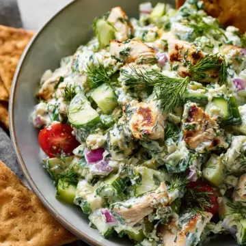 Tzatziki Chicken Salad