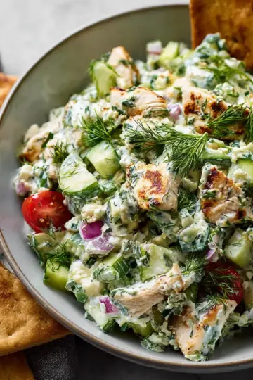Tzatziki Chicken Salad