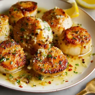 Lemon Butter Scallops