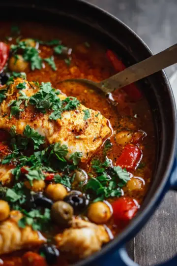 Spicy Moroccan Fish Stew Recipe