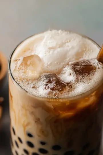 Vanilla Boba Milk Tea - Iced or Hot