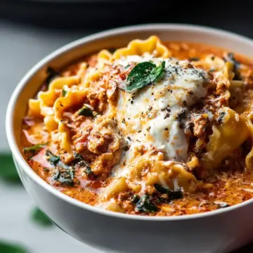 Instant Pot Lasagna Soup