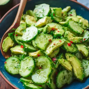 Avocado Cucumber Salad Recipe