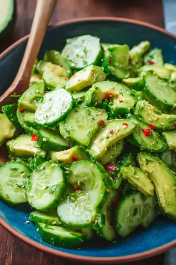 Avocado Cucumber Salad Recipe