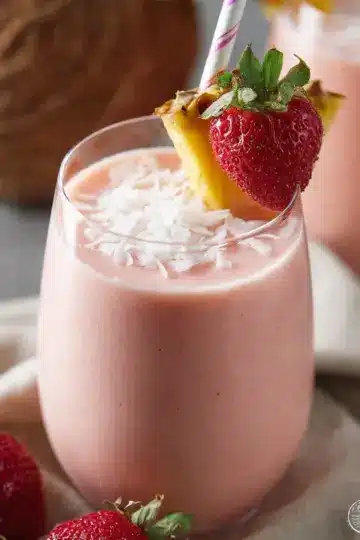 Strawberry Piña Colada Smoothie
