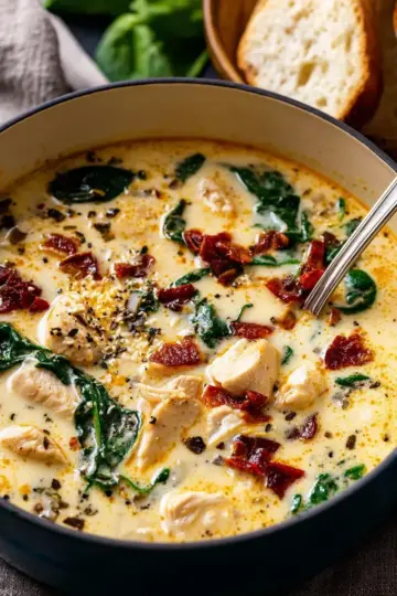 Creamy Tuscan Chicken Soup
