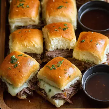 Real French Dip Sliders