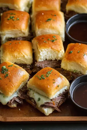 Real French Dip Sliders