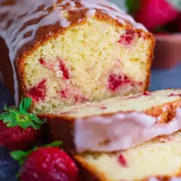 Strawberry Pound Cake