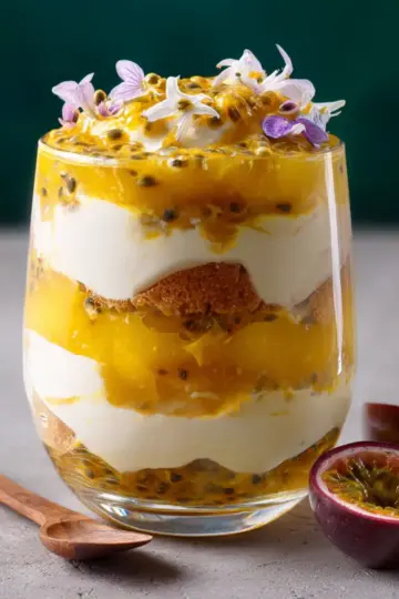 Lemon, Mango & Passionfruit Trifle
