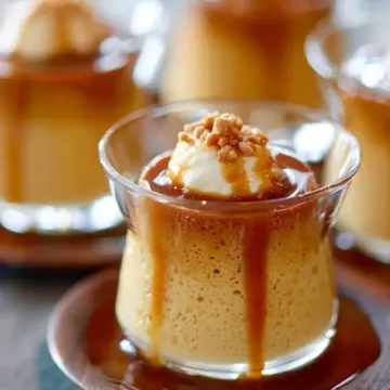 Salted Caramel Puddings