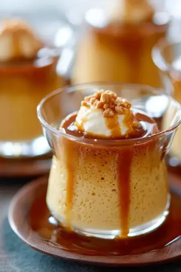Salted Caramel Puddings