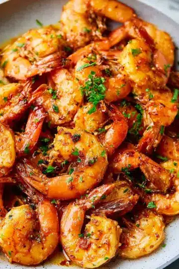 Butter Garlic Prawns (Shrimp)