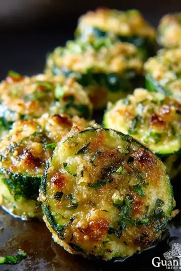 Zucchini Garlic Bites