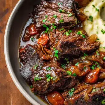Red Wine Braised Beef