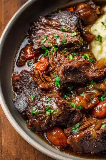 Red Wine Braised Beef