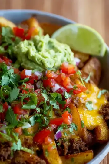 Loaded Potato Taco Bowl