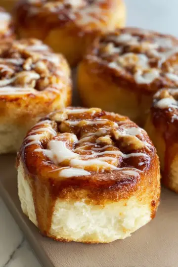 Apple Cheesecake Buns