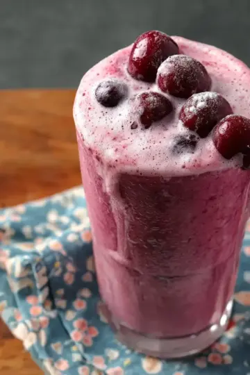 Coconut Cherry Vanilla Smoothie