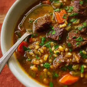Beef Barley Soup