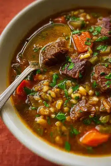 Beef Barley Soup
