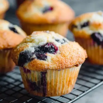 Easy Blueberry Muffins