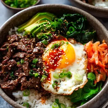 Korean Beef Bulgogi Rice Bowls