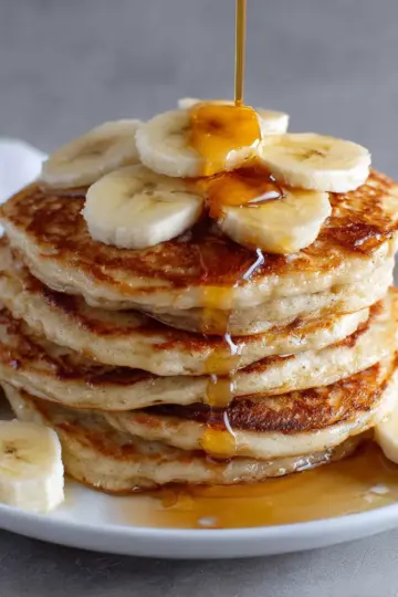 Fluffy Banana Pancakes
