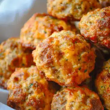 Cheddar Bay Biscuit Sausage Balls
