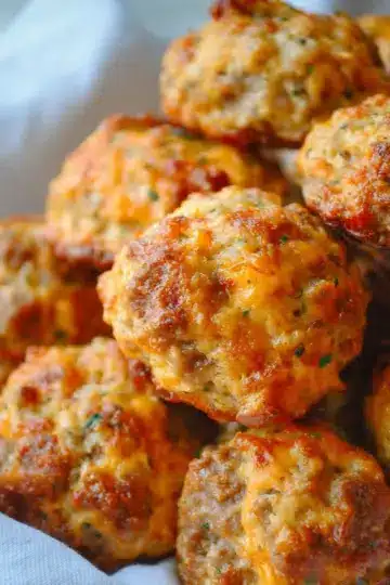 Cheddar Bay Biscuit Sausage Balls