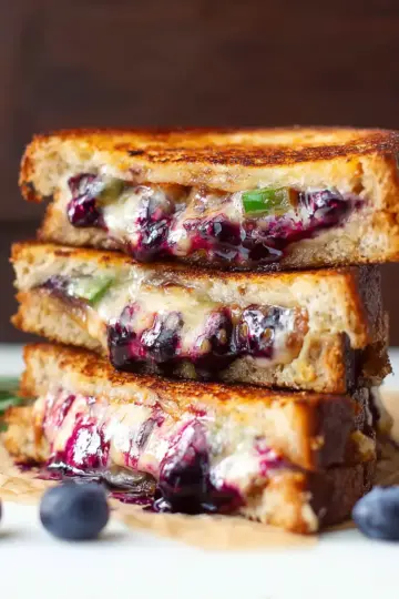 Blueberry Grilled Cheese