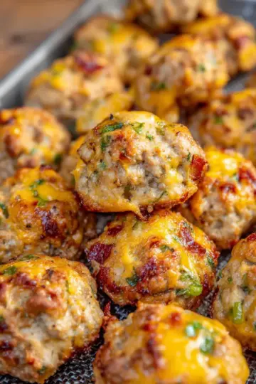 Jalapeno Popper Sausage Balls