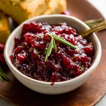 5-Ingredient Cranberry Sauce Recipe