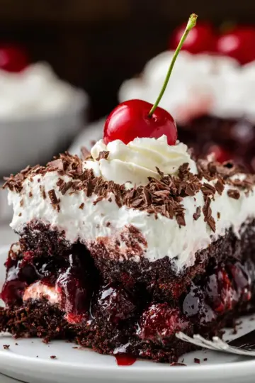 Black Forest Poke Cake